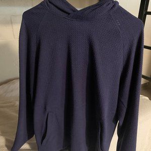 M Lululemon At Ease Hoodie Blue